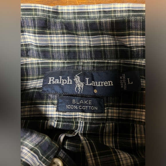 Polo Ralph Lauren Men’s Multi-colored Button Down - Large - Great Condition!! - Picture 2 of 3